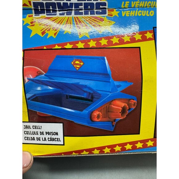 DC Super Powers Supermobile Supermans Action Vehicle 12+ blue red READ - Picture 7 of 15